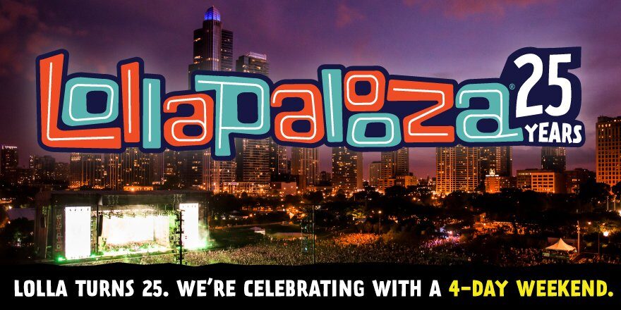 ¡Sintoniza aquí el streaming oficial del Lollapalooza!