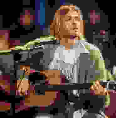 Subastarán la guitarra de Kurt Cobain del MTV Unplugged
