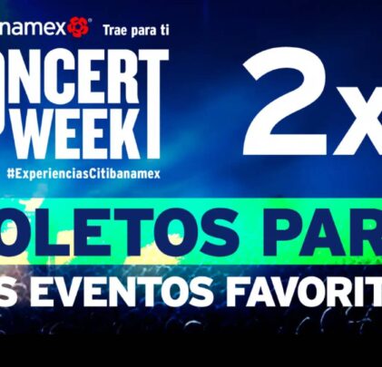 Llega Concert Week y esto es lo que tienes que saber