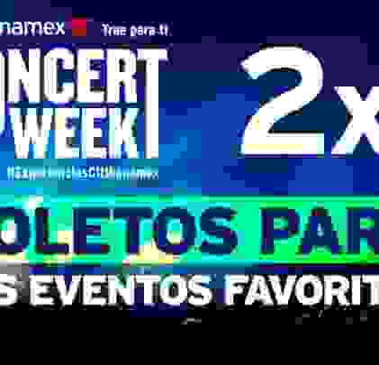 Llega Concert Week y esto es lo que tienes que saber