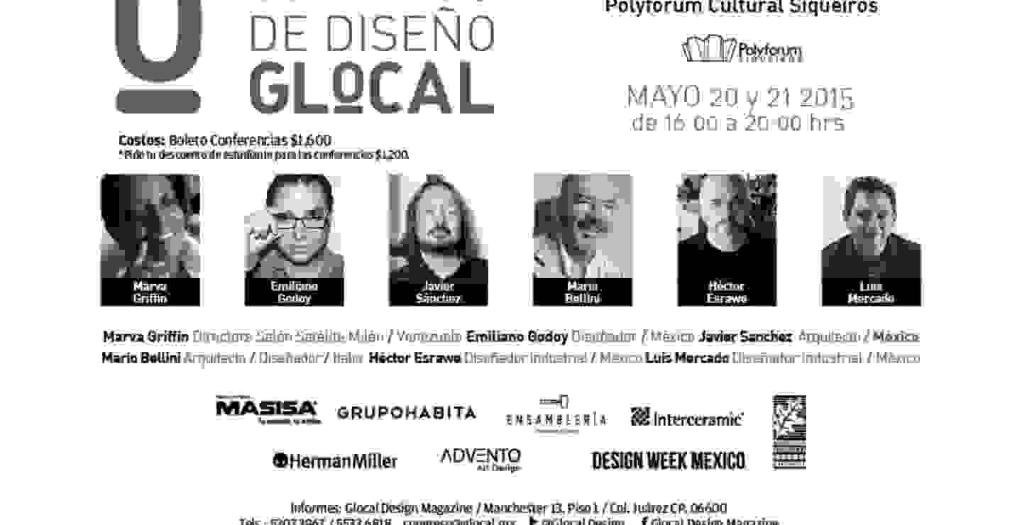 Glocal presenta la primera edición del Congreso de Diseño Glocal 2015