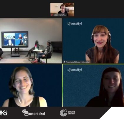 Conversatorio Mujeres en la Música Electrónica Alemania-México