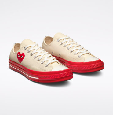 ¡Conoce los nuevos modelos de Converse x Comme des Garçons!