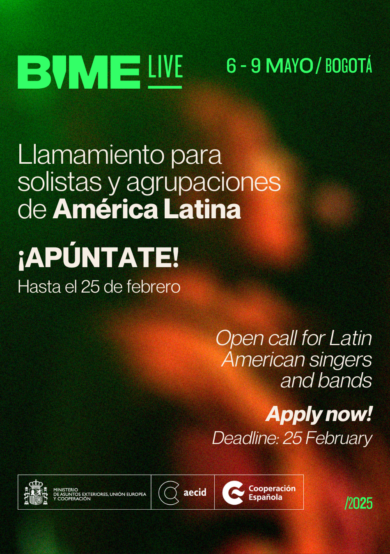 BIME Bogotá y AECID te invitan a participar en BIME Live 2025