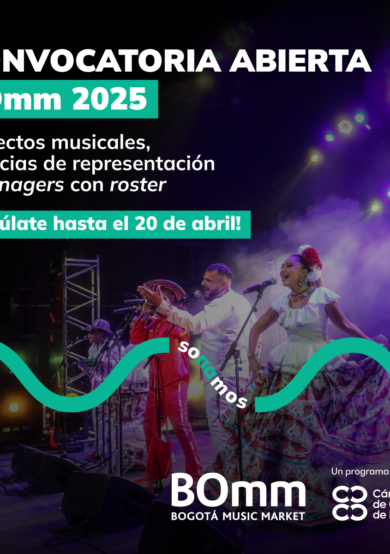 Bogotá Music Market (BOmm) 2025 abre convocatoria