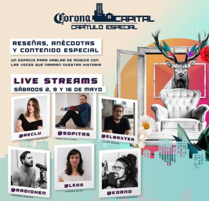 Los mejores momentos del Corona Capital en un livestream