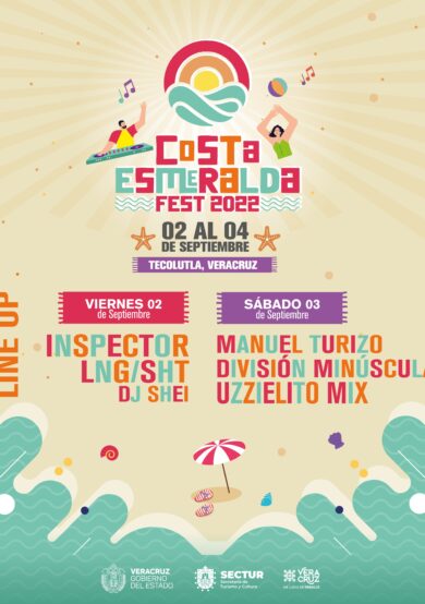 Checa el cartel de Costa Esmeralda Fest 2022