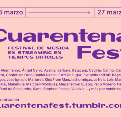 Conoce todo acerca del Cuarentena Fest