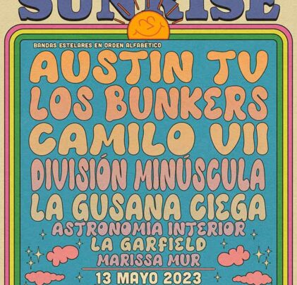 ¡Conoce el line up para Cuernavaca Sunrise 2023!