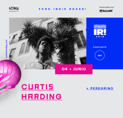Gana un acceso para ver a Curtis Harding en la Semana IR!