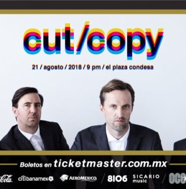 No te pierdas a Cut Copy con esta Promo IR