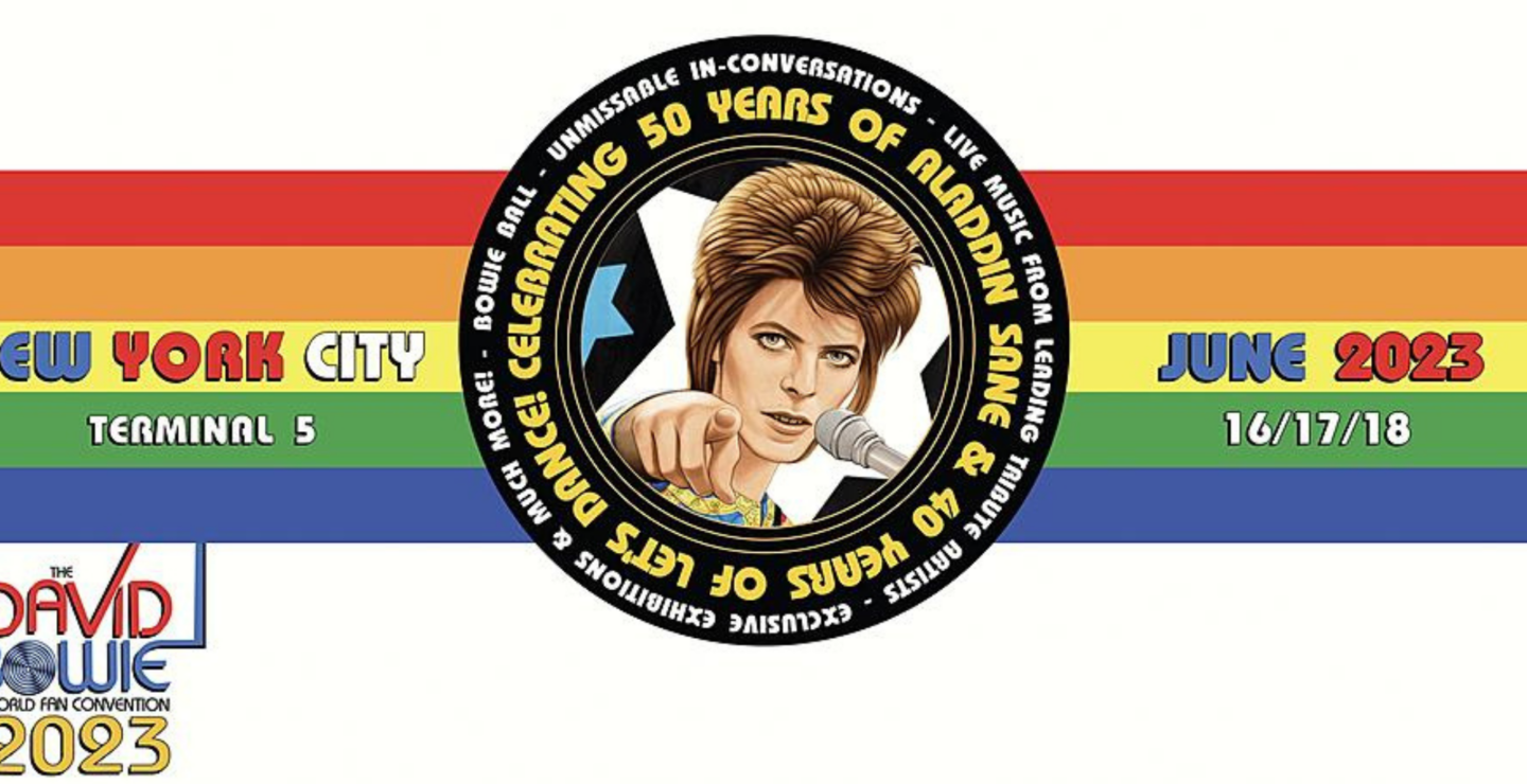 ¡La Convención Mundial de Fans de David Bowie 2023 te espera!