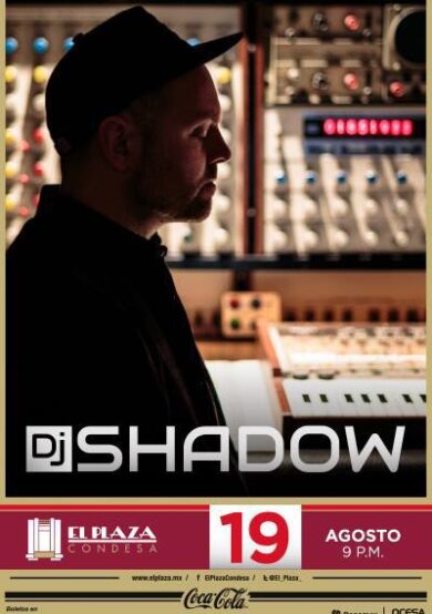 DJ Shadow se presentará en El Plaza