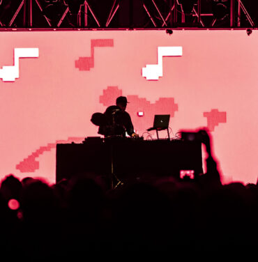 DJ Shadow en el Pabellón del Palacio de los Deportes