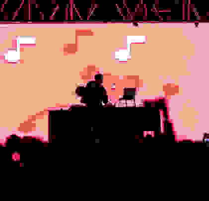 DJ Shadow en el Pabellón del Palacio de los Deportes