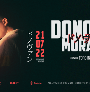 Donovan Morales se presentará en el Foro Indie Rocks!