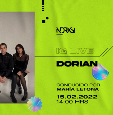 Conéctate al IG Live de Dorian a través de Indie Rocks!