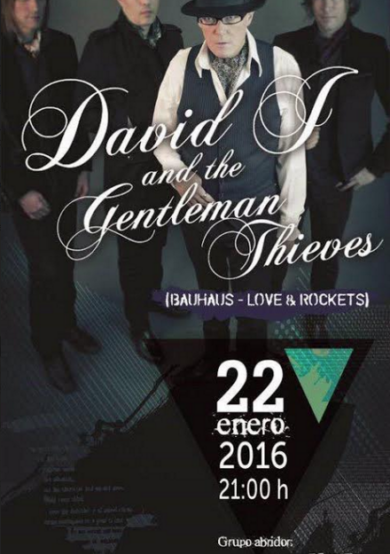David J and The Gentleman Thieves en el Lunario