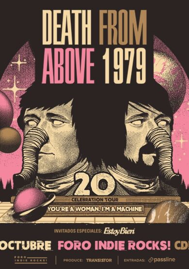 PRECIOS: Death from Above 1979 se presentará en el Foro Indie Rocks!