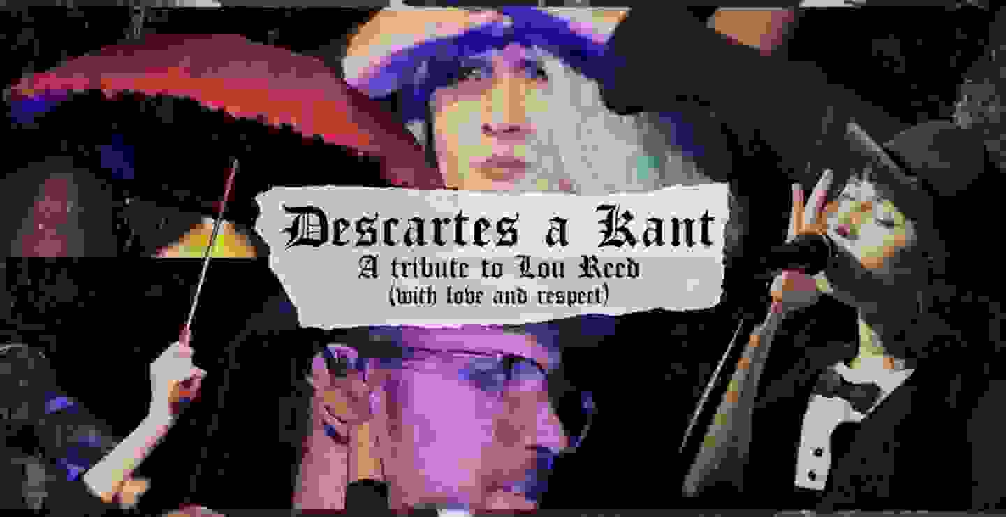 ¡Descartes a Kant preparó un EP tributo a Lou Reed!