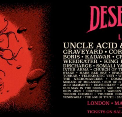 Conoce el lineup por día de Desertfest 2023