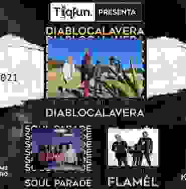 Diablocalavera, Soul Parade y Flamél en Terraza Franciscana