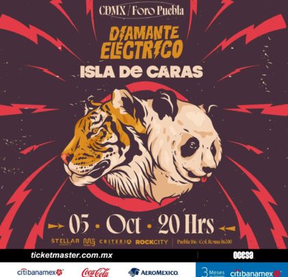 PRECIOS: Diamante Eléctrico + Isla de Caras en Foro Puebla