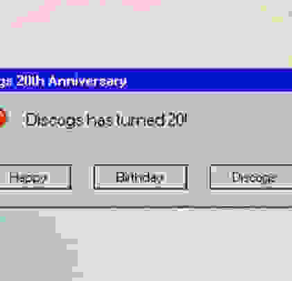 ¡Discogs celebra 20 años de música!