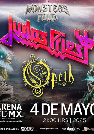 PRECIOS: Judas Priest invadirá la Arena CDMX