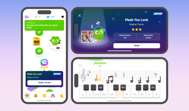 Duolingo y Sony Music se unen para transformar la música