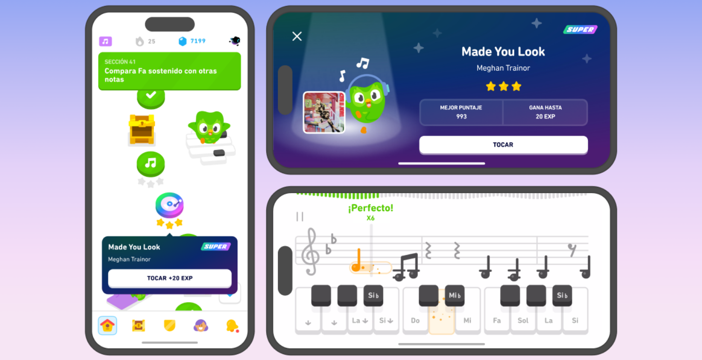 Duolingo y Sony Music se unen para transformar la música