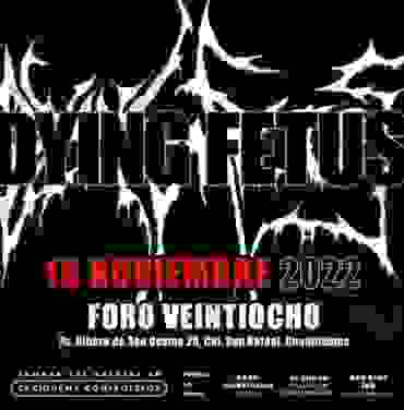 ¡Dying Fetus regresa a la CDMX!