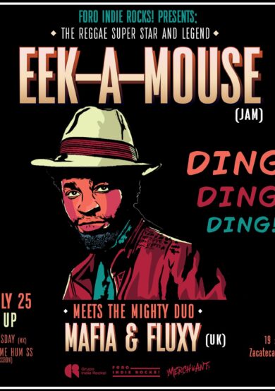 PRECIOS: Eek-A-Mouse se presentará en el Foro Indie Rocks!