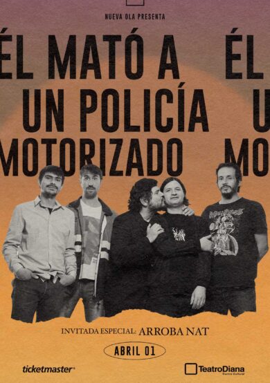 Él Mató a un Policía Motorizado se presentará en Guadalajara
