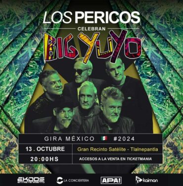 Los Pericos se presentará en Gran Recinto