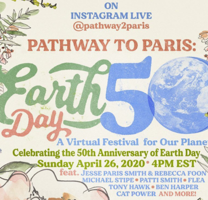 Conoce los detalles del festival virtual, Earth Day 50
