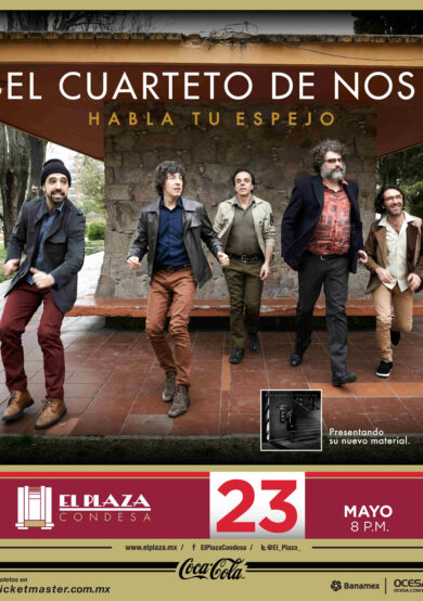 El Cuarteto de Nos en El Plaza Condesa