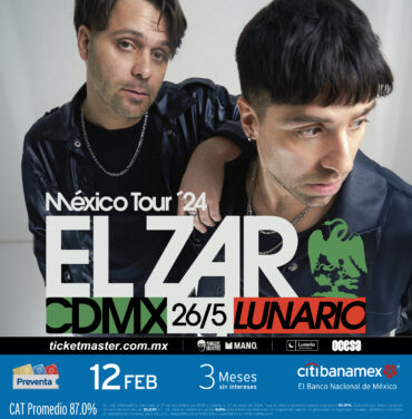 El Zar se presentará en el Lunario del Auditorio Nacional