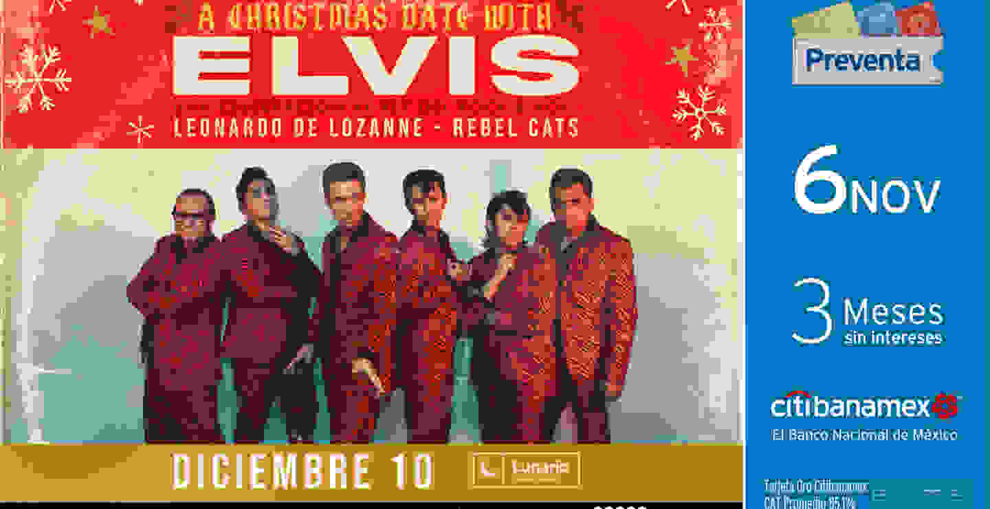 A Christmas Date With Elvis llegará al Lunario