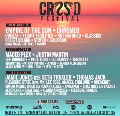 Chromeo, Empire of the Sun, Flight Facilities y más en CRSSD
