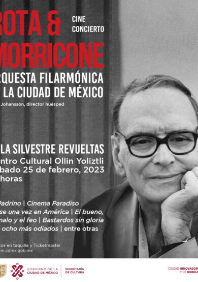 Un concierto en homenaje a Ennio Morricone y Nino Rota