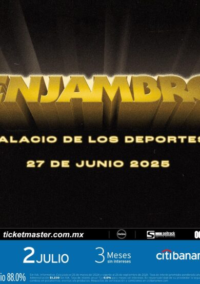 PRECIOS: Enjambre encenderá el Palacio de los Deportes