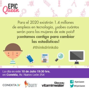 Epic Queen y Vitamin Water buscando a mujeres líderes