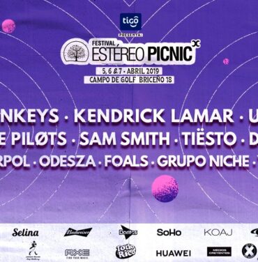 Conoce el cartel del Festival Estéreo Picnic 2019