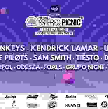 Conoce el cartel del Festival Estéreo Picnic 2019