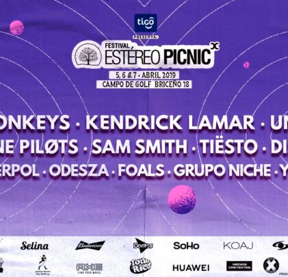 Conoce el cartel del Festival Estéreo Picnic 2019