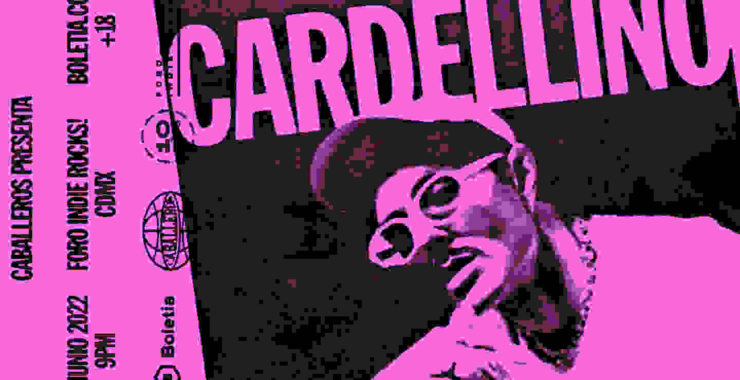 ¡Cardellino llegará al Foro Indie Rocks!