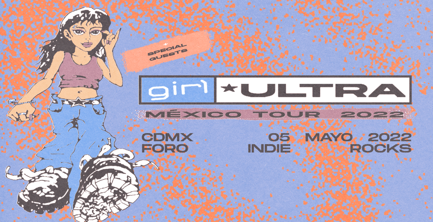 Girl Ultra ofrecerá dos conciertos en el Foro Indie Rocks!