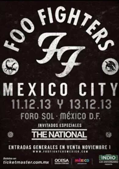 Foo Fighters en México