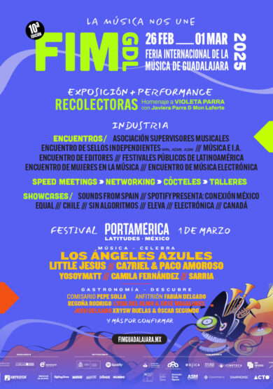 PRECIOS: FIM GDL 2025 revela lineup